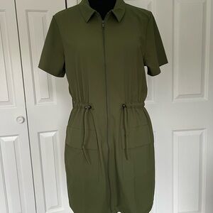 Beyond Yoga Olive Green Dress